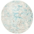 thumbnail image 5 of SAFAVIEH Madison Nita Vintage Floral Runner Rug, Ivory/Teal, 2' x 8', 5 of 11