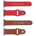 thumbnail image 7 of Watch Leather Band Strap, Genuine Premium Leather Band Compatible with Apple Watch (Red, 38/40 mm), 7 of 7