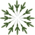 thumbnail image 2 of 30 Piezas 10.24x3.94 Pulgadas Ramas de Pino Artificiales Hojas Verdes Guirnalda de Agujas Plantas Verdes Agujas de Pino para Guirnalda Adornos Navideños y Decoración del Jardín del Hogar, 2 of 6