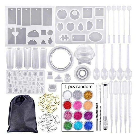 Resin Scale Glue Glue Crystal Set 83 Crystal Handmade Jewelry Set DIY Pcs Home DIY