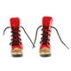 thumbnail image 2 of Par de zapatos Zulema botas BJD Juguete Regalo rojo, 2 of 8
