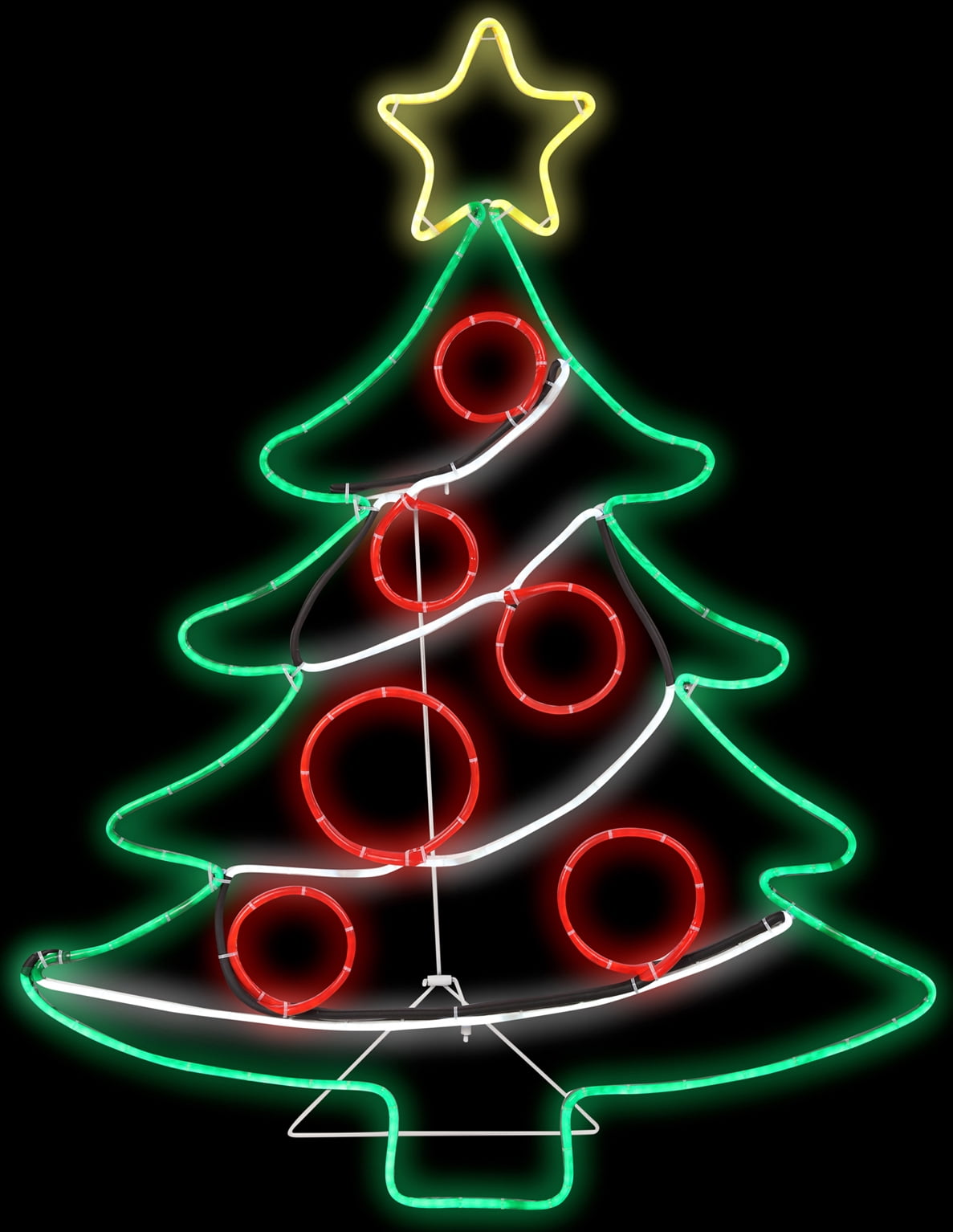 Light Glo Christmas Tree with Star