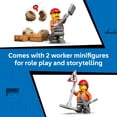 thumbnail image 6 of LEGO City Yellow Backhoe Loader - Building Toy for Boys & Girls, Ages 7+ - Construction Toy for Kids with Functional Bucket & Backhoe - Gift for Birthdays - 60480, 6 of 7