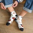 thumbnail image 3 of Naloa Watercolor Ladybug Ankle Socks for Women Non Slip Socks No Show Socks Classic Low Cut Casual Socks Casual Socks, 3 of 7