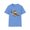 Carolina Blue, variant on Chopper Helicopter Graphic Unisex Cotton Softstyle Short Sleeve Tee 3