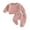 Pink, variant on Bagilaanoe 2PCS Toddler Baby Girl Boy Long Pants Set Solid Color Long Sleeve Sweatshirt Pullover Tops + Drawstring Sweatpants 6M 12M 18M 24M 3T Kids Casual Sweatsuits