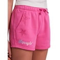 thumbnail image 6 of Reebok Girl's Supergirl French Terry Shorts, Sizes 4-18, 6 of 8