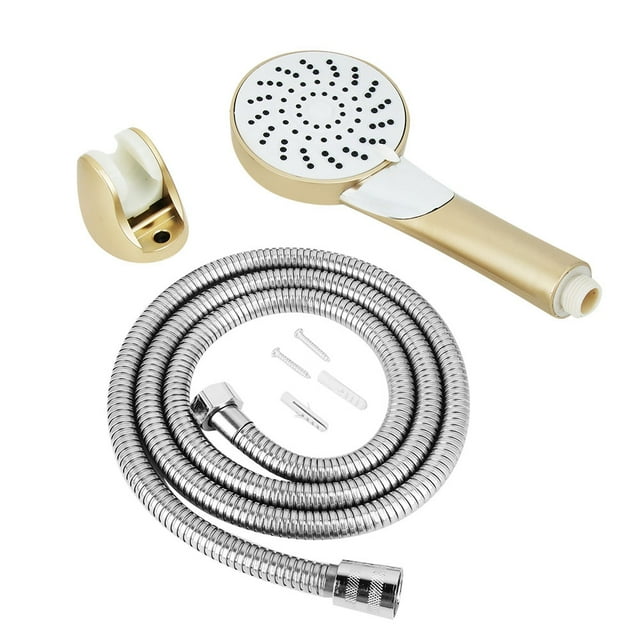 Kit de rociador de ducha de baño G1/2in, cabezal de ducha de mano presurizado con manguera