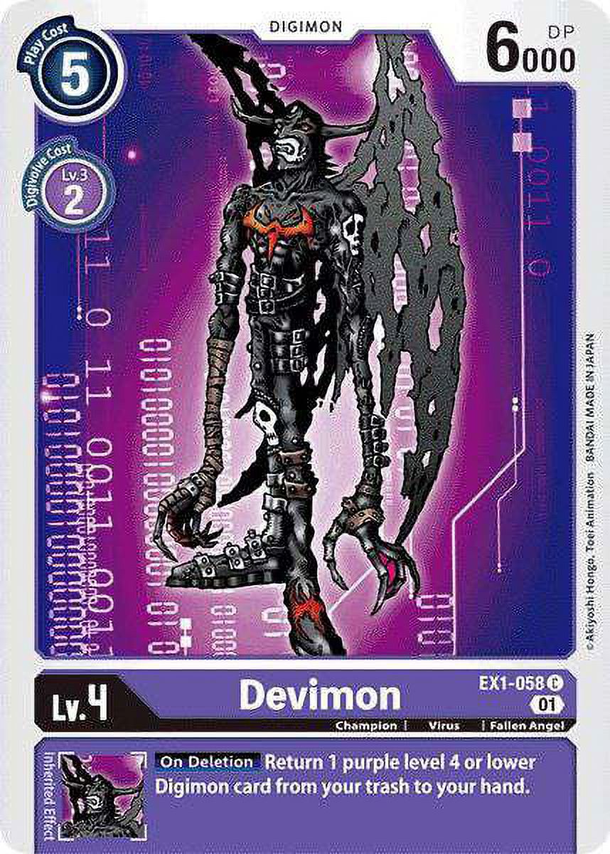 Digimon Classic Collection Common Devimon EX1-058