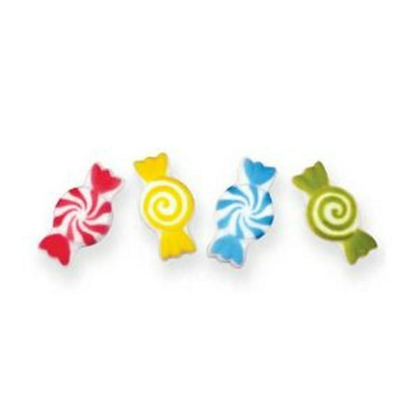 Candy Cane Edible Sugar Cupcake & Cake Decoration Topper