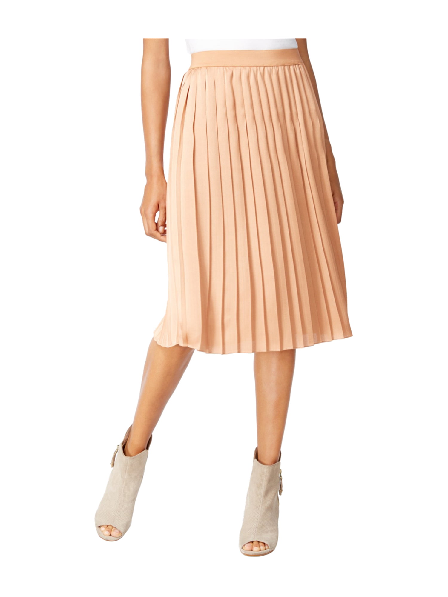 maison Jules Womens Pleated A-line Skirt mjcopper 2XL | Walmart Canada