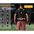thumbnail image 5 of Lilvigor Sweat Waist Trimmer Sauna Shirt Neoprene-Free Waist Trainer Body Shaper Sauna Suit Slimming Sweat Enhance Compression Tank, 5 of 7