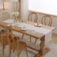 thumbnail image 4 of Table Runner Table Runner Boho Table Runner Pantalones de mesa de lino Fall Table Runner para Dresser Mesa de centro Comedor 13 x63, 4 of 5