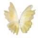 thumbnail image 2 of Mariposas de gasa 3D, mariposas de flores, mariposas artificiales de seda para decoración de bodas Amarillo, 2 of 9
