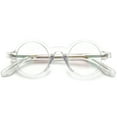 thumbnail image 6 of HEPIDEM Acetate Men Vintage Round Optical Glasses Frame Zolman Small( Clear Small), 6 of 7