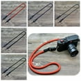 thumbnail image 4 of New Nylon Umbrella Rope  Camera Neck Belt Quick Insert Buckle Hiking Rope Camera Wrist Strap Camera Strap BLACK, 4 of 8