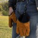 thumbnail image 4 of Guantes De Guantes De Barbacoa Guantes Resistentes Al Calor Para La Barbacoa De La Parrilla, Guantes De Chimenea Anti -escalillo Grueso De Vaca Para La Cocina Para Cocinar A La, 4 of 7