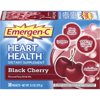 Emergen-C Heart Health Drink Mix Packets Black Cherry 30 Each