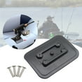 thumbnail image 5 of 2PCS Fishing Rod Holder Glue-On Pad Fish Finder Mounting for Inflatable Boats, 5 of 7