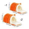 thumbnail image 3 of Detachable Washable Cats Bed Easy Cleaning Durability Construction Hygiene Maintenance Perfect for Indoor Pet, 3 of 8
