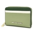 thumbnail image 2 of Michael Kors Jet Set Travel Medium Zip Around Card Case Wallet Fern Green Multi, 2 of 5