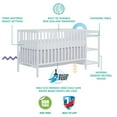 thumbnail image 4 of Dream On Me Hamilton 4-in-1 Convertible Crib and Changer Style#679, 4 of 9