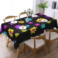 thumbnail image 2 of Happy Birthday Tablecloth Rectangle, Birthday Table Cloth for Home Party Dining Table Decor, Multi-Use Washable Bithday Gift Tablecloth, 2 of 6