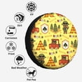 thumbnail image 6 of Kdxio Forest Guard for Tire Cover Wheel Protectors Tyre Covers Weatherproof Wheel Covers Universal Fit for Trailer Rv SUV Truck Camper Travel Trailers 17 inch, 6 of 8