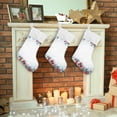 thumbnail image 6 of Coolnut Christmas Balls Pattern Christmas Stockings, Personalized Large Christmas Stocking, Cute Snowflake Stockings 18" Xmas Stocking for Xmas Decorations Xmas Gifts 2PS, 6 of 7