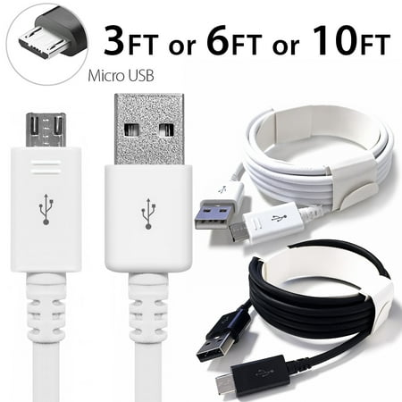 3FT Afflux Micro USB Adaptive Fast Charging Cable Cord For Samsung Galaxy S7 S6 Edge S4 S3 Note 2 4 5 Grand Prime LG G3 G4 Stylo HTC M7 M8 M9 Desire 626 OnePlus 1 2 Nexus 5 6 Nokia Lumia (Best Kernel For Nexus 5)