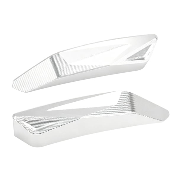 Protector de motor, cubierta deslizante de chasis, protección de motor, protector deslizante de chasis de motocicleta de moda para 675sr-r Plata