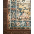 thumbnail image 4 of Loloi SKYE SKY-11 Rust / Blue Oriental Area Rug 5'-0" x 7'-6", 4 of 6