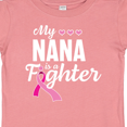 thumbnail image 4 of Inktastic Breast Cancer Awareness My Nana is a Fighter Boys or Girls Baby T-Shirt, 4 of 5