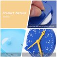 thumbnail image 4 of OULII 2Pcs Set Display Clock Model Prop Circular For Children Learning Time, 4 of 8