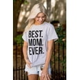 thumbnail image 4 of Best Mom Ever Mama Mors Day Relative Women's Plus Size Graphic Tee Brisco Brands 5X, 4 of 5