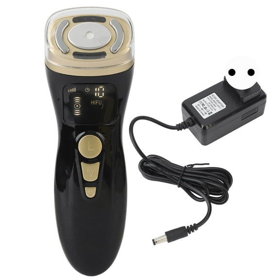 Falleo Clearance Mini Face HIFU Beauty Machine 5 Gears 3 Modes RF Skin Rejuvenation Device for Face Neck 100?240V EU Plug