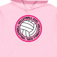 thumbnail image 3 of Inktastic Volleyball Girl Youth Hoodie Sweatshirt, 3 of 4
