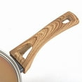 thumbnail image 3 of Hamilton Beach 2.3 Quart Aluminum Terracotta Nonstick Coating Saucepan with Lid, 3 of 6