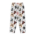 thumbnail image 5 of Goofa Hip Hop Dog Printed Soft Pajama Pants for Women, Wide Leg Comfy Casual Lounge Yoga Pants-Small, 5 of 9