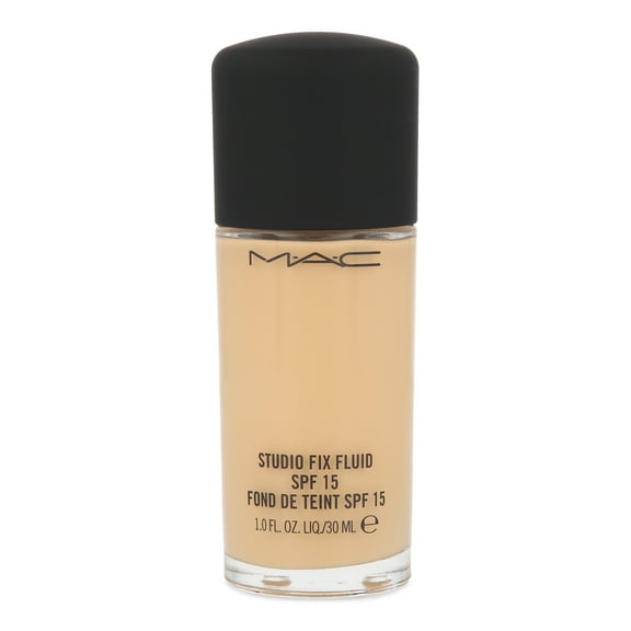 MAC COSMETICS STUDIO FOUNDATION 1.0 OZ NC20 MAC COSMETICS/STUDIO FIX FLUID SPF 15 (NC20) 1.0 OZ (30 ML) LIGHT BEIGE W/ NEUTRAL GOLDEN FOR LIGHT SKIN (NEUTRAL-COOL)