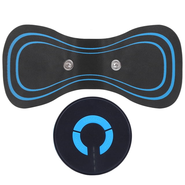 Mini masajeador eléctrico portátil para cuello, hombros y espalda, parche de masaje para aliviar la fatiga.