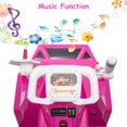 thumbnail image 5 of KidsCar, Powerful and SafeOn Toy,ToddlersRide On Car with RadarSound,Lights, USB,Toy for KidsWhite), 5 of 9