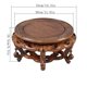 thumbnail image 2 of Pedestal redondo con pie tallado en madera for maceta, base ornamental for acuario, 2 of 9