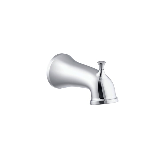 Gerber D606979 Northerly 6-5/16" Integrated Diverter Tub Spout - Chrome