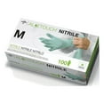 thumbnail image 2 of Medline Professional Nitrile Exam Gloves with Aloe, Medium, Green, 100/Box (PRO31762), 2 of 2