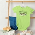 thumbnail image 4 of Gill McFinn Bass Fisherman Fishing Romper Boys or Girls Infant Baby Brisco Brands 12M, 4 of 6