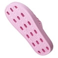 thumbnail image 2 of Shower Shoes Slide for Men and Women Holes Bath Slipper Bathroom Sandal Pool Gym College Dorm Non-Slip, 2 of 5