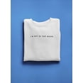 thumbnail image 3 of Don't Mess With Me Tagline Sweatshirt Men -GoatDeals Designs, Male Medium, 3 of 4