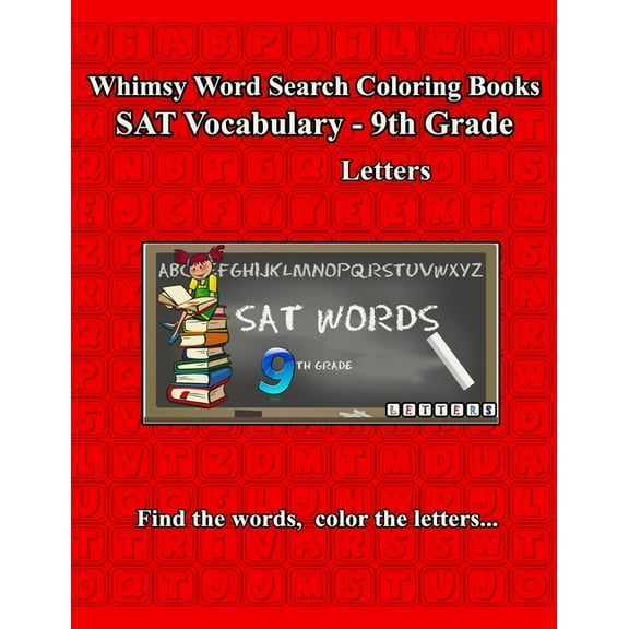 Whimsy Word Search, SAT Vocabulary - 9th grade, (Paperback)