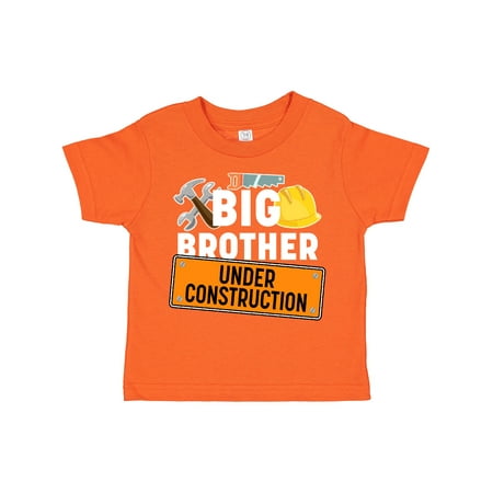 

Inktastic Big Brother Under Construction Gift Toddler Boy Girl T-Shirt